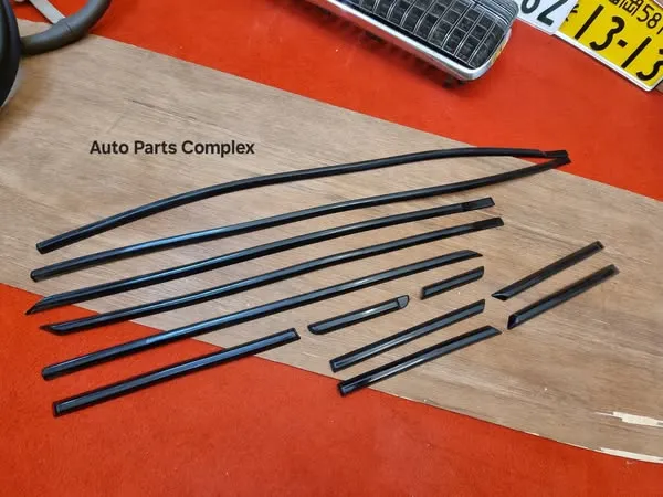 Corolla 1980 1981 4 door sedan body mouldings 1