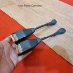 Corolla 1980-83 OEM seat belt buckles in Brown and blue colors 2