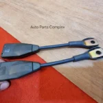 Corolla 1980-83 OEM seat belt buckles in Brown and blue colors 7