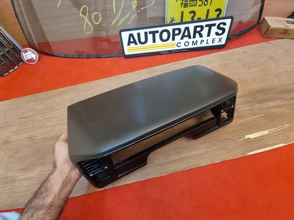 Corolla Ae82 ee80 ae81 dash cluster surround trim (Brown2