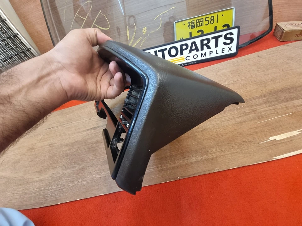 Corolla Ae82 ee80 ae81 dash cluster surround trim (Brown7