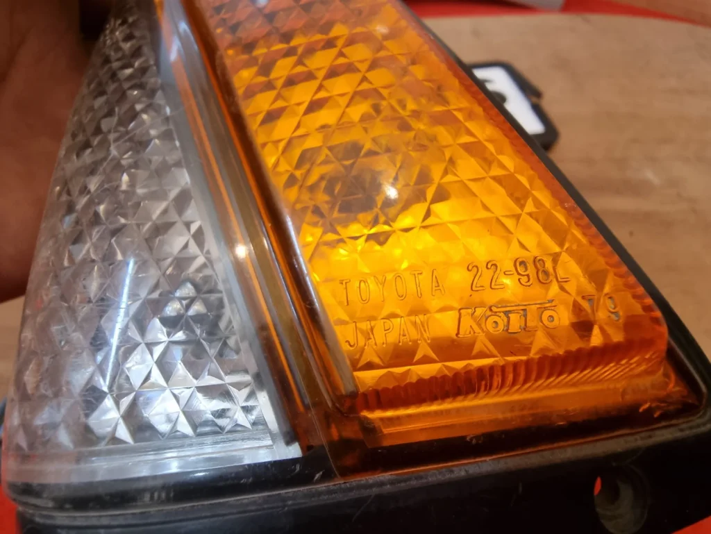 Mark II 1980 1981 1982 Gx61 mx63 rx60 corner parking lamps 6