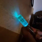 Old school Parking pole with light up tip 5