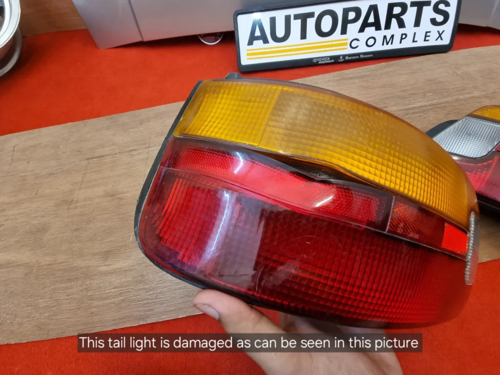 Starlet ep80 ep81 ep82 tail lights 5