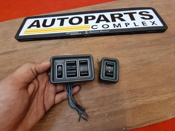 Toyota 1980s master window switch and individual switch for passenger (For 2-door) 1
