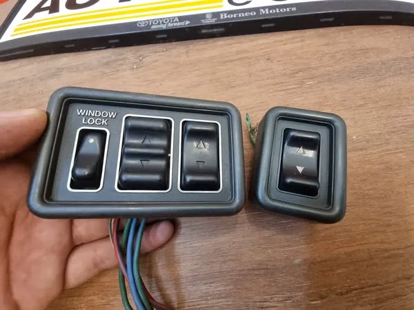 Toyota 1980s master window switch and individual switch for passenger (For 2-door) 2