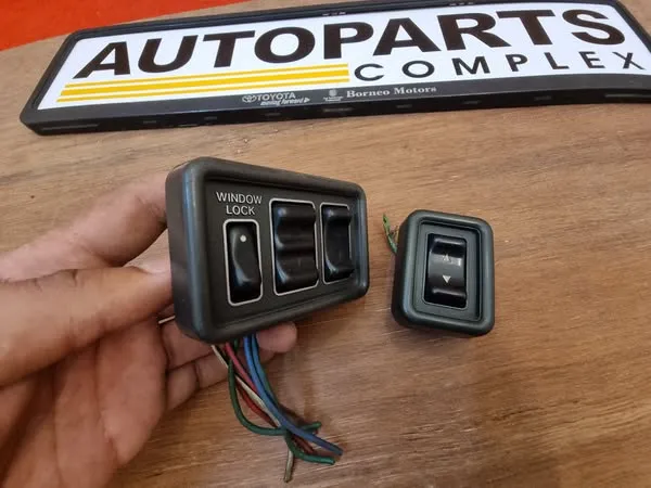 Toyota 1980s master window switch and individual switch for passenger (For 2-door) 3