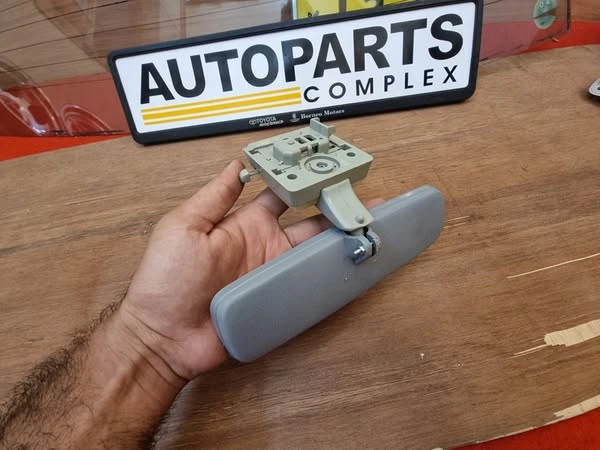Toyota Hilux pickup 4runner 1984 1985 1986 1987 1988 rear view mirror (Grey) 4