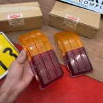 oyota Carina Ta10 ta12 1970 – 1977 tail light lenses pair (1)