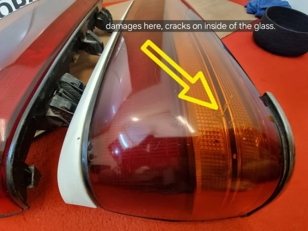 Crown S130 1987 1988 1989 1990 tail lights pair 5