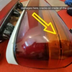 Crown S130 1987 1988 1989 1990 tail lights pair 5