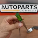 Old-school light-up tip (green) parking pole 2