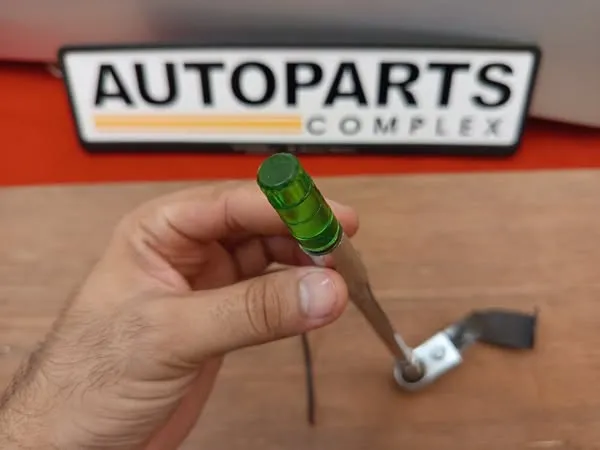Old-school light-up tip (green) parking pole 2