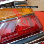 Toyota Corona rt132 rt130 tt132 xt130 liftback tail lights 4