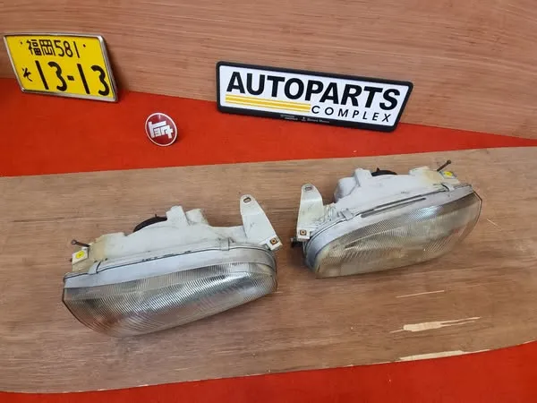 Toyota Sprinter 1991 - 1995 AE100 AE101 headlights pair 3