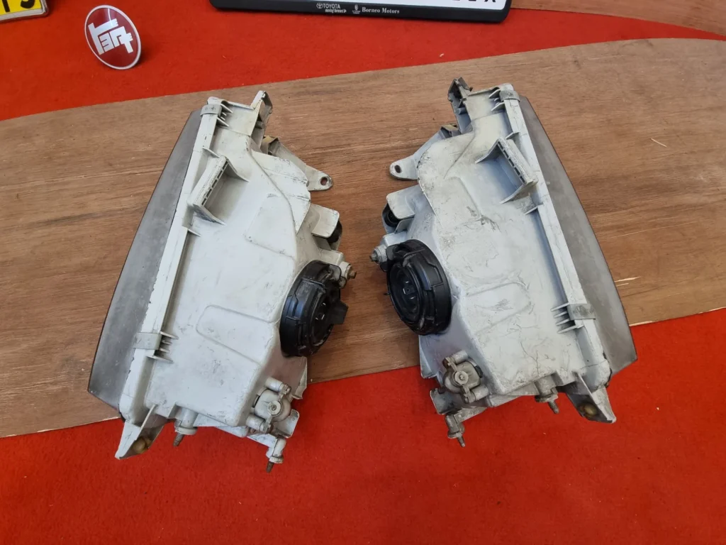 Toyota Sprinter 1991 - 1995 AE100 AE101 headlights pair 5