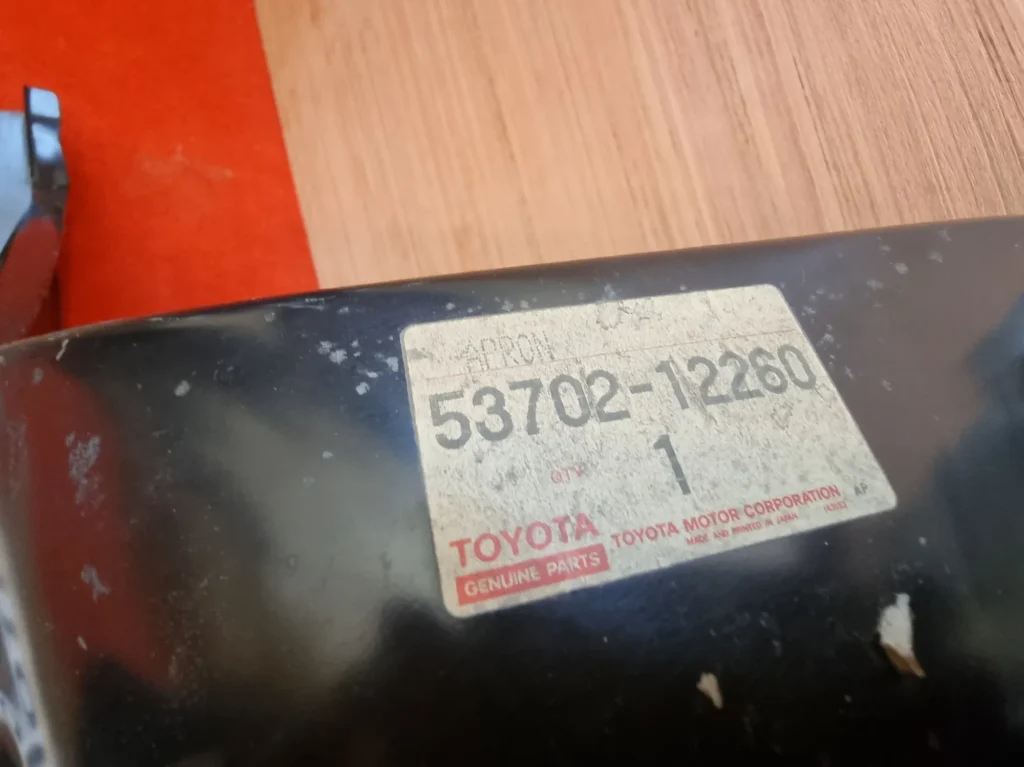 Corolla 1975-79 KE30 KE35 TE31 inner fender apron sub-Assy (Left side) 5