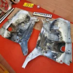 Corolla 1980-83 front inner fender aprons pair 7