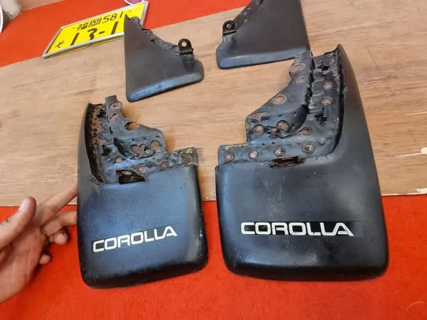 Corolla 1985 1986 Ae82 Ee80 Ae81 mud flaps 2