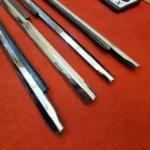 Toyota Corona rt132 rt130 tt132 xt130 Door chrome weatherstrips 4