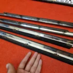 Toyota Corona rt132 rt130 tt132 xt130 Door chrome weatherstrips 6