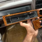 Corolla 1980-83 ke70 ae70 RHD Instrument panel surround wood type 3