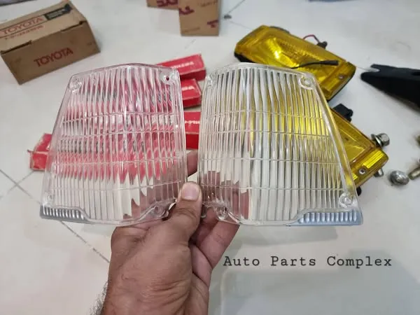 Corolla 1982 1983 JDM parking light lenses pair 1