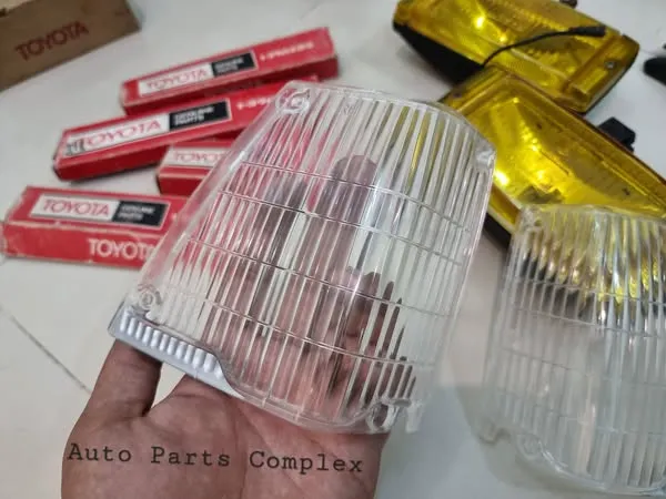 Corolla 1982 1983 JDM parking light lenses pair 2