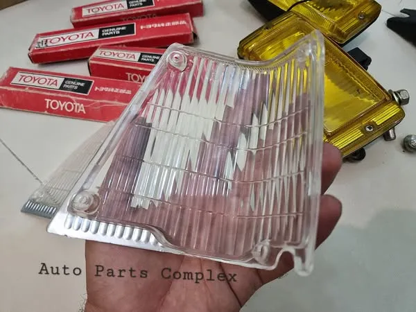 Corolla 1982 1983 JDM parking light lenses pair 3