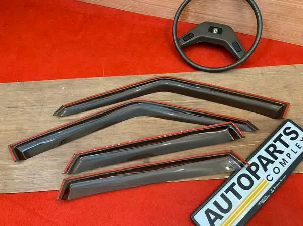 Corolla 1984 1985 1986 Ae82 window rain guards visors 4