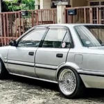 Corolla 1988 1989 1990 1991 Ae92 window rain guards visors 1
