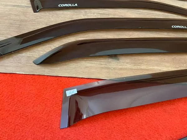 Corolla 1988 1989 1990 1991 Ae92 window rain guards visors 3