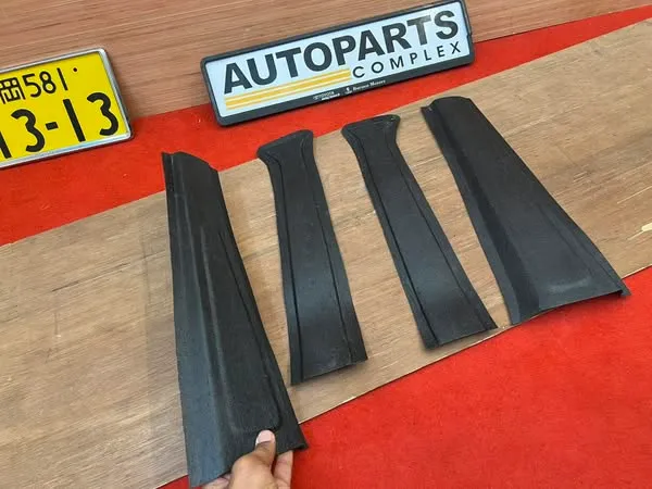Corolla ke70 te72 4-Door B pillar seat belt covers trims 2