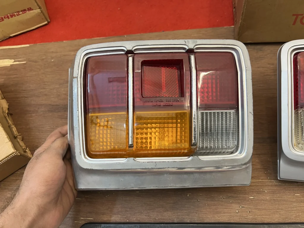 Super rare Corolla 1971 1972 1973 KE20 TE21 tail lights (3)