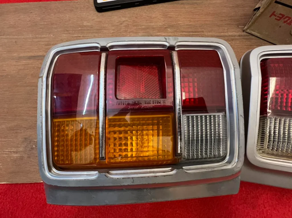 Super rare Corolla 1971 1972 1973 KE20 TE21 tail lights 7