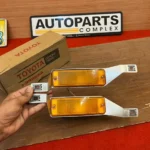 Corolla 1980 1981 front chrome bumper indicators NOS OEM Ke70 Te721