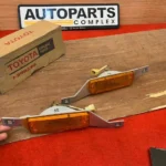Corolla 1980 1981 front chrome bumper indicators NOS OEM Ke70 Te723
