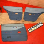 Corolla 1980 - 1983 4 door sedanwagon door cards in blue1