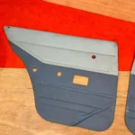Corolla 1980 - 1983 4 door sedanwagon door cards in blue3