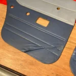 Corolla 1980 - 1983 4 door sedanwagon door cards in blue5