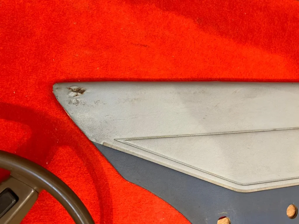Corolla 1980 - 1983 4 door sedanwagon door cards in blue6