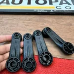 Corolla 1980 - 1983 OEM SE window winder handles in black2