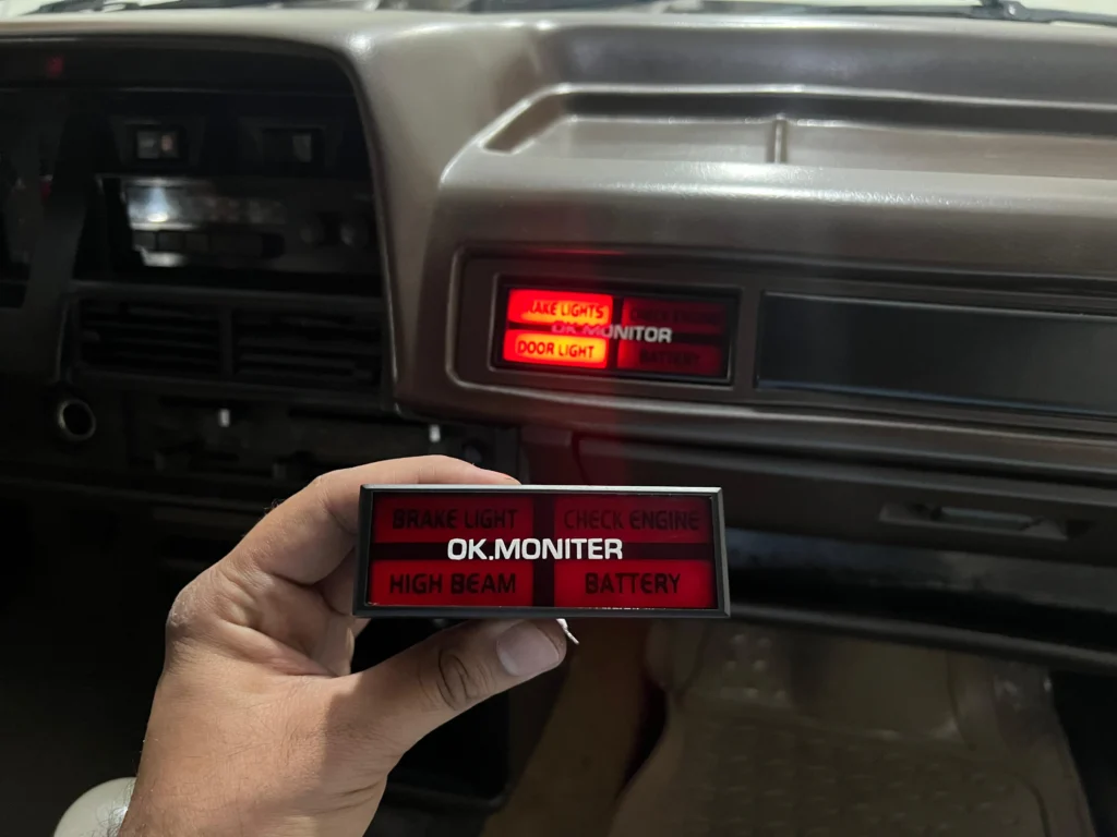 Corolla 1980 - 1983 Ok monitor1