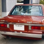 Corolla 1980 - 1983 sedan trunk lid lift rods2