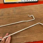 Corolla 1980 - 1983 sedan trunk lid lift rods3