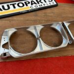 Corolla 1980 Quadlights silver painted headlight bezels 2