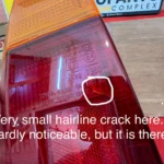 Corolla Ke70 Te72 wagon tail light lens NOS OEM 6