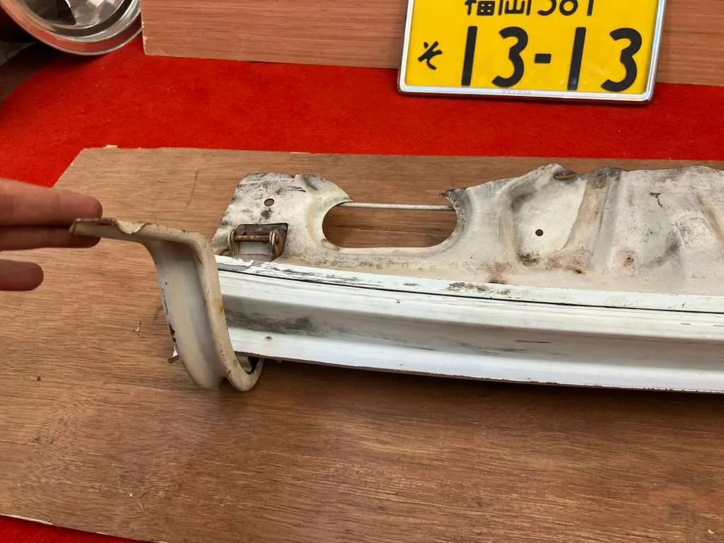 Corolla ke30 Te31 ke55 trunk lid hinges support panel with lifting rods 5