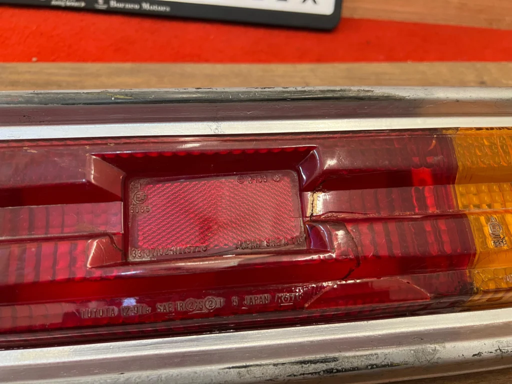 Corolla liftback 1975 - 1979 Te51 Te55 tail lights 8