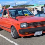 Kp60 kp61 starlet electric powered fender mirrors (Super rare) 2
